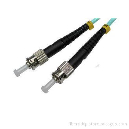 Black FTTH simplex ST Fiber Optic Connector with Ferrule ,